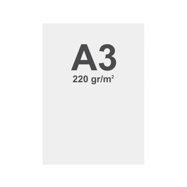 Tlač na viacvrstvový banerový materiál 220g/m², matný povrch, A4