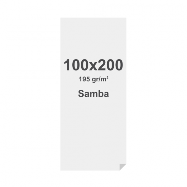Tlač na materiál Samba pre textilný vypínací rám (SEG) 195g/m² Dye Sub 100 x 200 cm