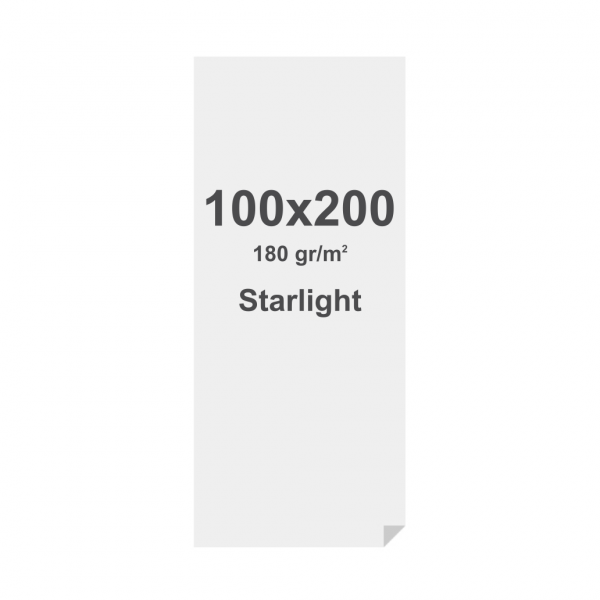 Tlač na materiál Starlight pre textilný vypínací rám (SEG) 180g/m² Dye Sub 100 x 200 cm