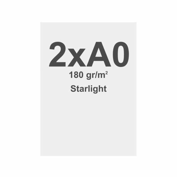 Tlač na materiál Starlight pre textilný vypínací rám (SEG) 180g/m² Dye Sub 2x A0
