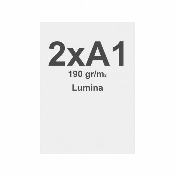 Tisk na materiál Lumina pro textilní vypínací rám (SEG) 190g/m2 Dye Sub 2x A1