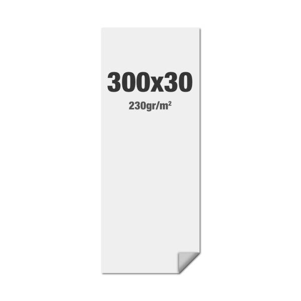 Tlač pre Horný baner FlexFrame 300 x 30 cm