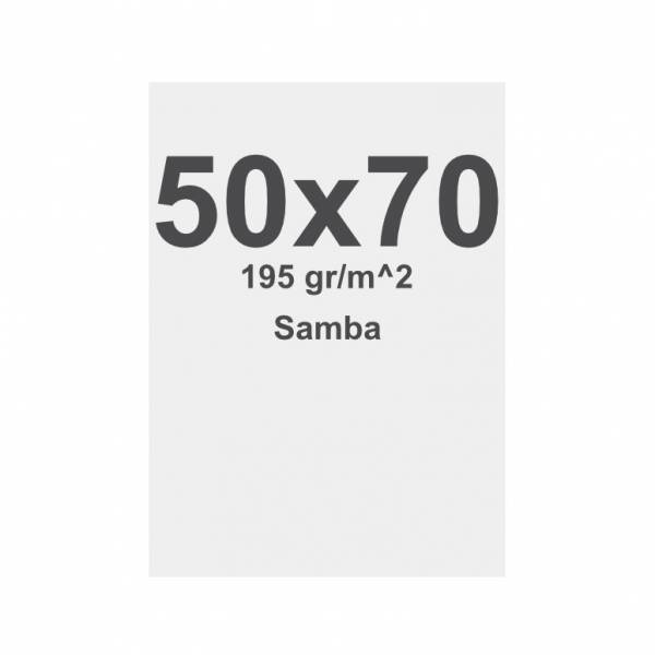 Tlač na materiál Samba pre textilný vypínací rám (SEG) 195g/m² Dye Sub 500 x 700 mm
