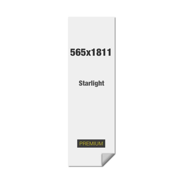 Tlač na materiál Starlight pre textilný vypínací rám (SEG) 180g/m² Dye Sub 56,5 x 181,1 cm