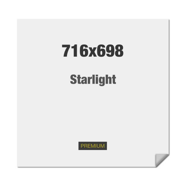 Tlač na materiál Starlight pre textilný vypínací rám (SEG) 180g/m² Dye Sub 71,6 x 69,8 cm