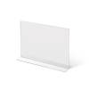 Veľkosť/formát: A4 (210 x 297 mm)
Orientácia: Na šírku Plexi stojanček typu T, A4 na výšku - 1