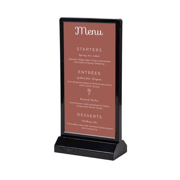 T stojánek LED DL Černý