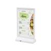 Svietiaci menu stojan T LED - 3