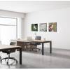 Textilná dekorácia na stenu 40 x 40 Biele kvety Spirea - 6