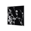 Textilná dekorácia na stenu A1 Japonské čerešňové kvety čierna - 3