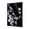 Textilná dekorácia na stenu A1 Japonské čerešňové kvety čierna - 7