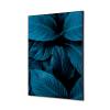 Textilná dekorácia na stenu 40 x 40 Listy rastlín Modrá - 7
