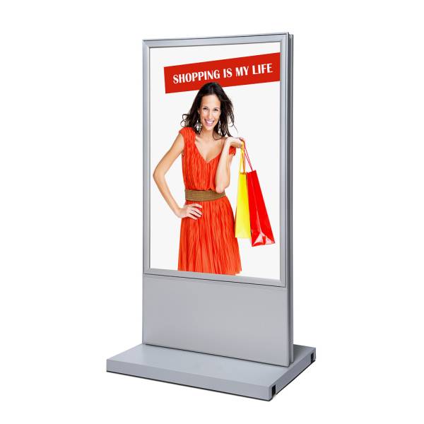 Plagátový totem dizajn COMPASSO®