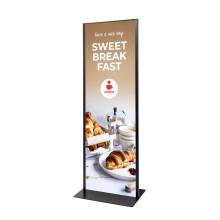 Totemový panel 2xA1 (63x170cm) Černý