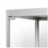 Sklenená produktová vitrína VR2 - 800x2000x400 mm, 2-krídlové dvere - 4
