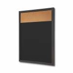 Combi Board - Černá tabule / Korek 45 x 60 cm