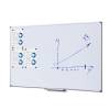 Popisovateľná magnetická tabuľa - whiteboard SCRITTO enamel, 450x600mm - 2