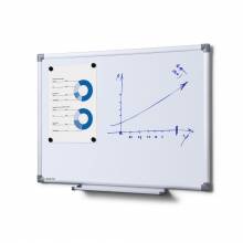 Popisovateľná magnetická tabuľa - whiteboard 600x450mm SCRITTO
