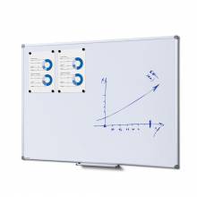 Popisovateľná magnetická tabuľa - whiteboard 900x1200mm SCRITTO