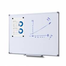 Popisovateľná magnetická tabuľa - whiteboard 900x600mm SCRITTO