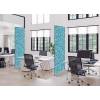 Textile Room Divider Deco Dots - 10