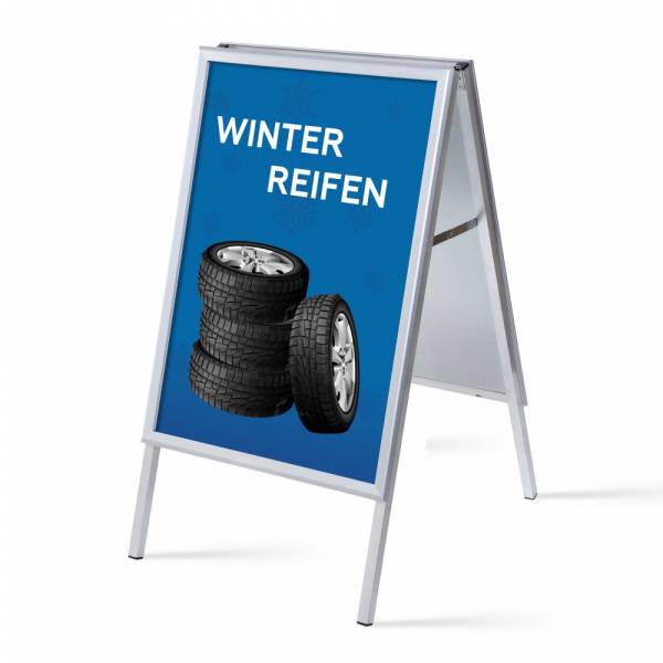 Set reklamního áčka A1, Zimní pneumatiky, německy