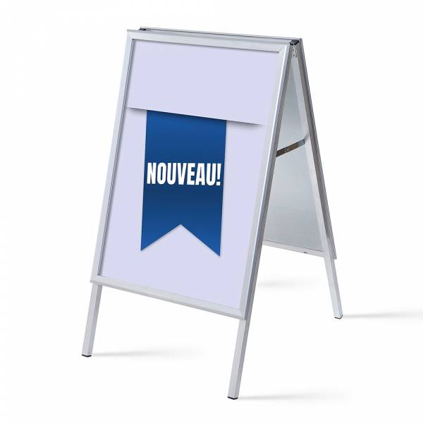 Set reklamního áčka A1, Novinka, modrý, francouzština