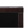 Reklamné drevené áčko s kriedovou tabuľou 55x85, tmavá hnedá - 6